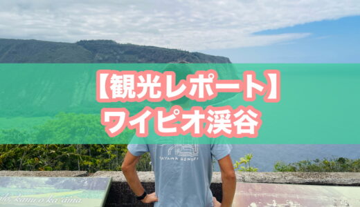 【観光レポ】ワイピオ渓谷（ハワイ島）ってどんな場所？アクセス・駐車場・滞在目安